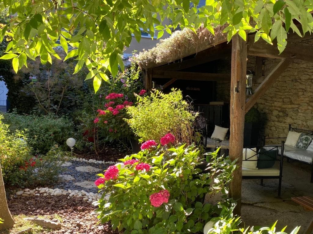 Pergola et coin détente